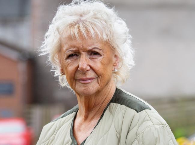 Headshot of older woman