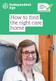 How to find the right care home cover